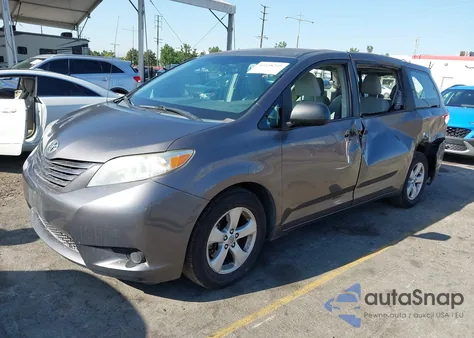 2012 Toyota Sienna Base V6 7 Passenger from USA, damaged, VIN 5TDZK3DC2CS271781